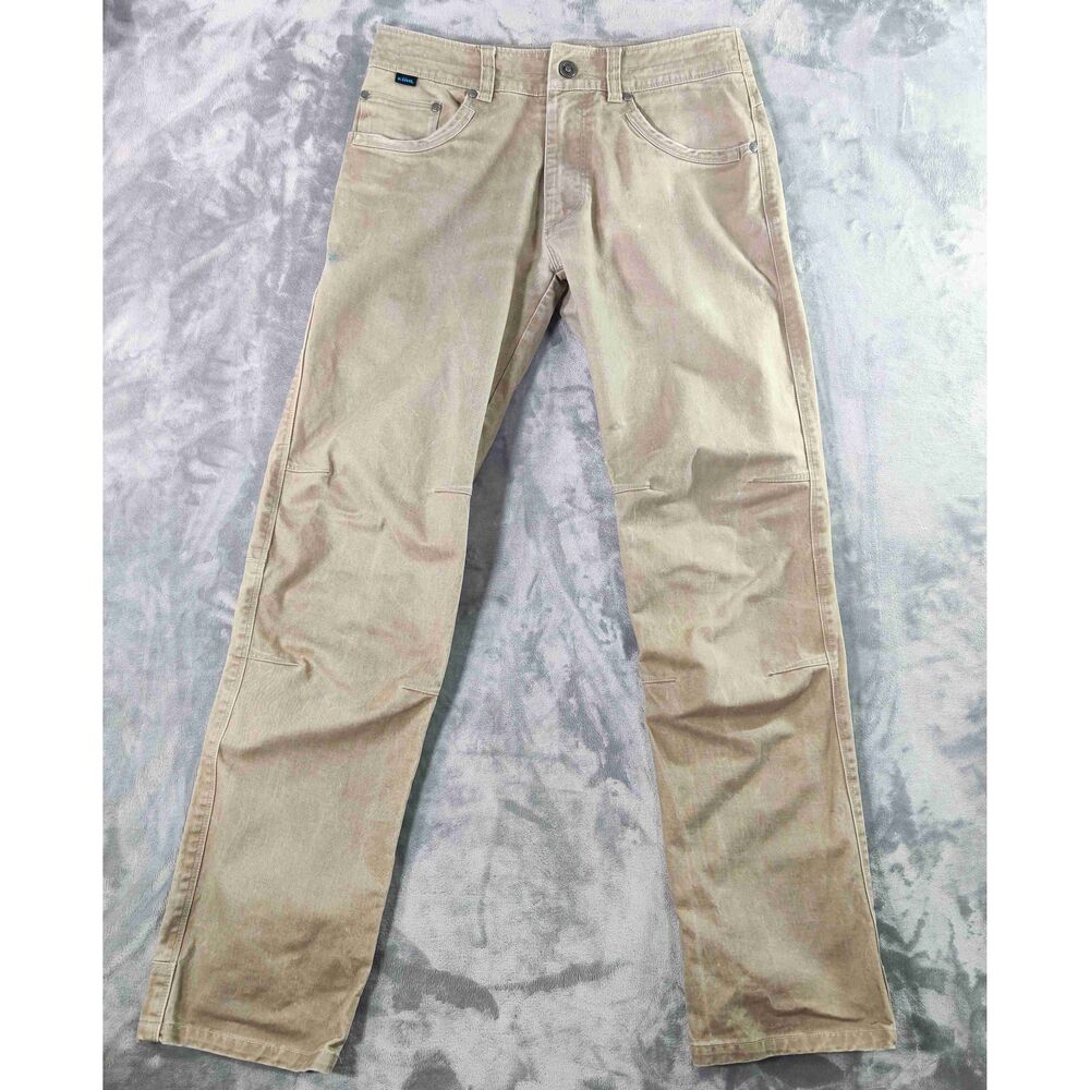 Kühl Beige Casual 5 Pocket Button Closure Rydr Pants Size 30X32